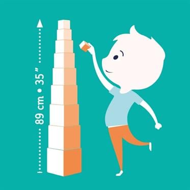 Djeco Küpler - 10 Funny Blocks