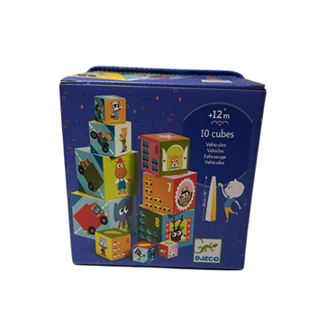 Djeco Küpler - 10 Vehicles Blocks
