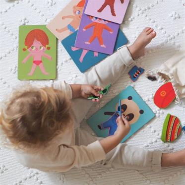 Djeco Kutu Oyunu - Bingo Giydirme Kartları