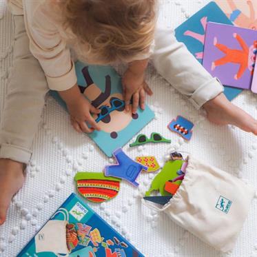 Djeco Kutu Oyunu - Bingo Giydirme Kartları