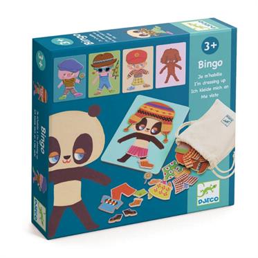 Djeco Kutu Oyunu - Bingo Giydirme Kartları