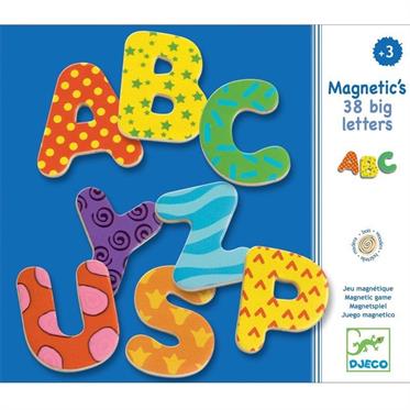 Djeco Mıknatıslı Oyunlar - 38 Big Letters