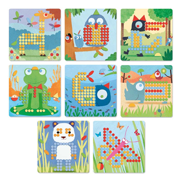 Djeco Mozaik Oyunu - Rigolo