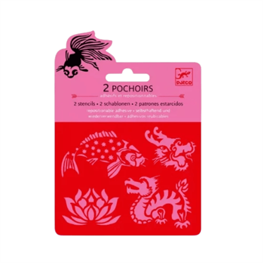 Djeco Resim Boyama Şablonları - Asia