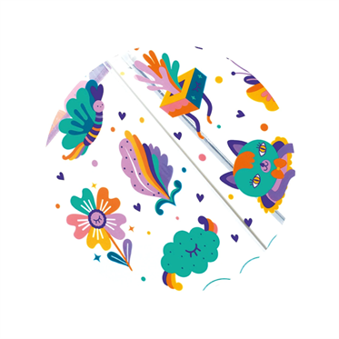 Djeco Şemsiye - Pop Rainbow