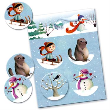 Djeco Tombala Oyunları - Lotto 4 Seasons