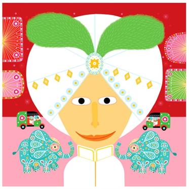 Djeco Yapıştırma Kartları - All Different