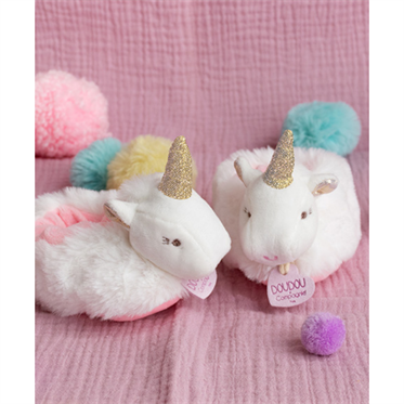 Doudou Hediye Kutulu Unicorn Panduf