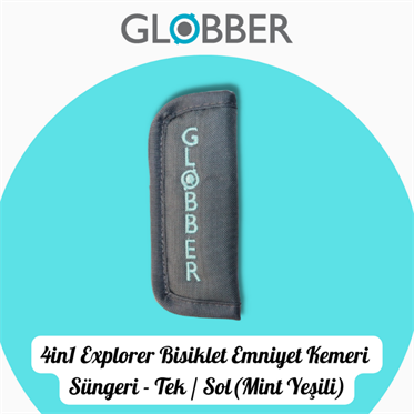 Globber 4in1 Explorer Bisiklet Emniyet Kemeri Süngeri (TEK-Mint Yeşili)
