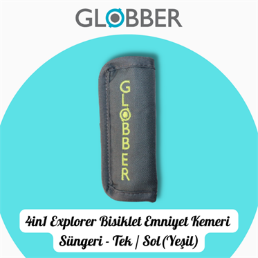 Globber 4in1 Explorer Bisiklet Emniyet Kemeri Süngeri (TEK-Yeşil)