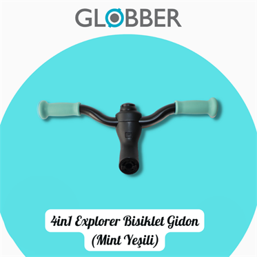 Globber 4in1 Explorer Bisiklet Gidon (Mint Yeşili)