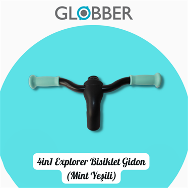 Globber 4in1 Explorer Bisiklet Gidon (Mint Yeşili)