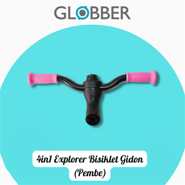 Globber 4in1 Explorer Bisiklet Gidon (Pembe)
