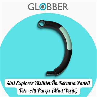 Globber 4in1 Explorer Bisiklet Yan Bar (TEK-Mint Yeşili)
