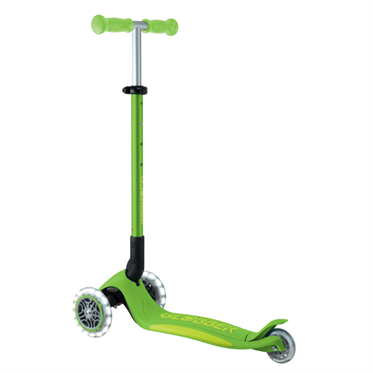 Globber Elite Deluxe Işıklı Scooter - Elma Yeşili