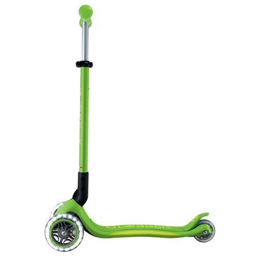Globber Elite Deluxe Işıklı Scooter - Elma Yeşili