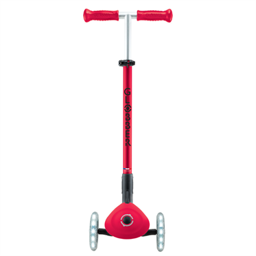 Globber Elite Deluxe Işıklı Scooter - Kırmızı