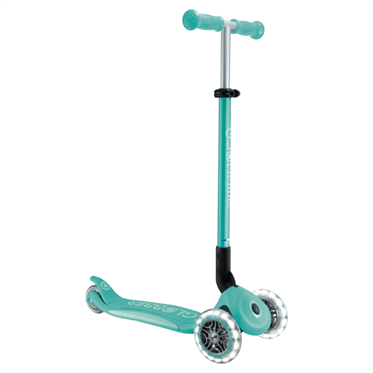 Globber Elite Deluxe Işıklı Scooter - Koyu Mint