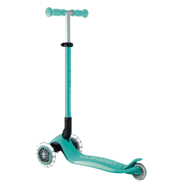Globber Elite Deluxe Işıklı Scooter - Koyu Mint