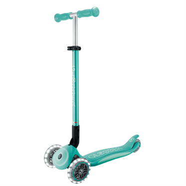 Globber Elite Deluxe Işıklı Scooter - Koyu Mint