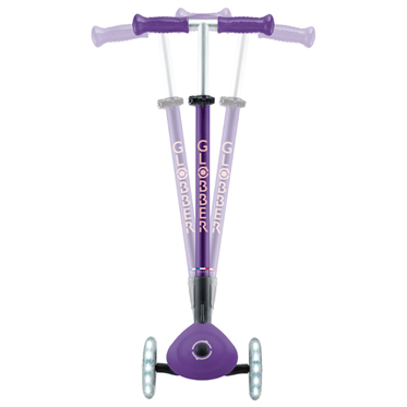 Globber Elite Deluxe Işıklı Scooter - Koyu Mor