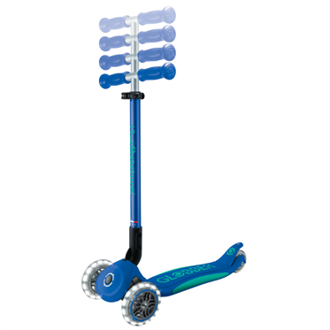Globber Elite Deluxe Işıklı Scooter - Lacivert