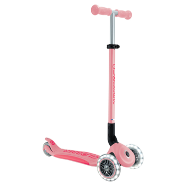 Globber Elite Deluxe Işıklı Scooter - Pastel Pembe