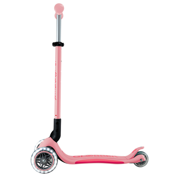 Globber Elite Deluxe Işıklı Scooter - Pastel Pembe