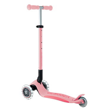 Globber Elite Deluxe Işıklı Scooter - Pastel Pembe