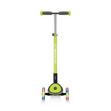 Globber Elite Deluxe Işıklı Scooter - Yeşil