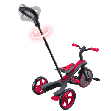Globber Explorer 4in1 Trike Bisiklet - Kırmızı