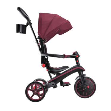 Globber Explorer 4in1 Katlanabilir Bisiklet - Bordo