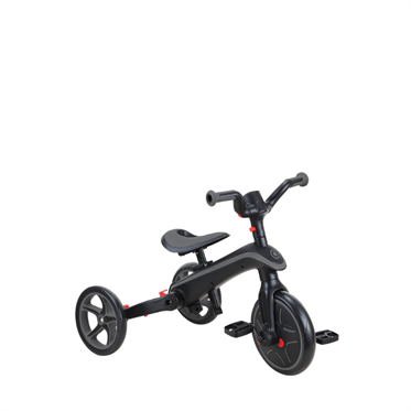 Globber Explorer 4in1 Katlanabilir Bisiklet - Siyah/Gri