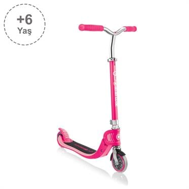 Globber Flow 125 Katlanabilir Scooter - Fuşya
