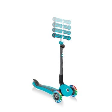 Globber Go Up Deluxe Işıklı Scooter - Deniz Mavisi