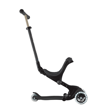 Globber Go Up Deluxe Işıklı Scooter - Siyah