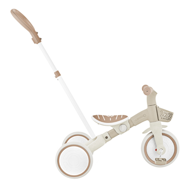 Globber Learning Trike 3in1 Plus Ecologic Bisiklet - Pastel Bej