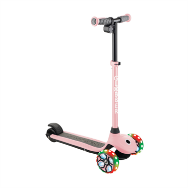 Globber One K E-Motion 4 Plus - Işıklı Elektrikli Scooter - Pastel Pembe