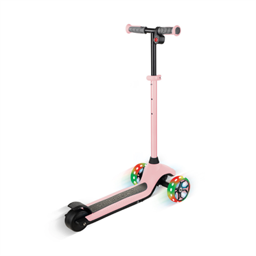 Globber One K E-Motion 4 Plus - Işıklı Elektrikli Scooter - Pastel Pembe