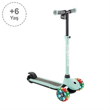 Globber One K E-Motion 4 Plus - Işıklı Elektrikli Scooter - Mint Yeşili