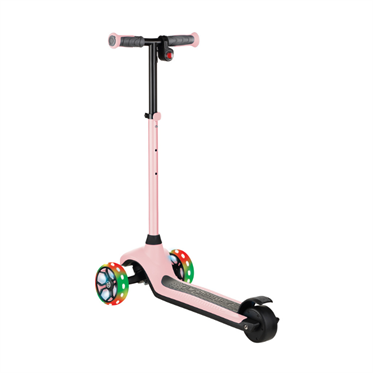 Globber One K E-Motion 4 Plus - Işıklı Elektrikli Scooter - Pastel Pembe