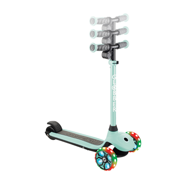 Globber One K E-Motion 4 Plus - Işıklı Elektrikli Scooter - Mint Yeşili