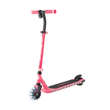 Globber One K E-Motion 6 - Işıklı Elektrikli Scooter - Mercan Pembesi