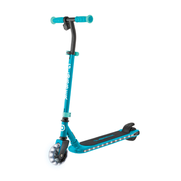 Globber One K E-Motion 6 - Işıklı Elektrikli Scooter - Zümrüt Yeşili