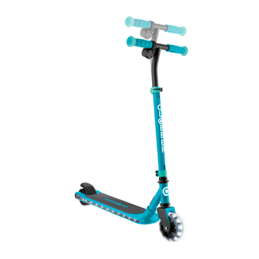 Globber One K E-Motion 6 - Işıklı Elektrikli Scooter - Zümrüt Yeşili