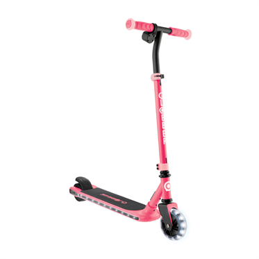 Globber One K E-Motion 6 - Işıklı Elektrikli Scooter - Mercan Pembesi
