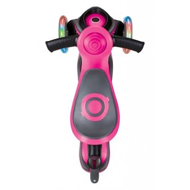 Globber Evo Go Up Comfort Işıklı Scooter - Pembe