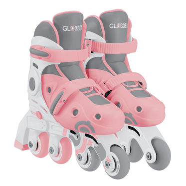Globber 2in1 Paten XS/S - Pastel Pembe