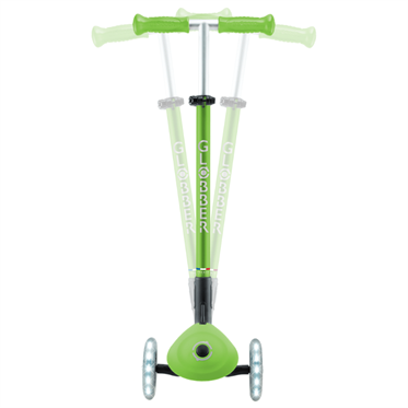 Globber Elite Deluxe Işıklı Scooter - Elma Yeşili