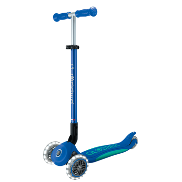 Globber Elite Deluxe Işıklı Scooter - Lacivert